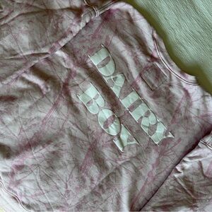 DAIRY BOY Pink Camo Women's Sweatshirt (Large)